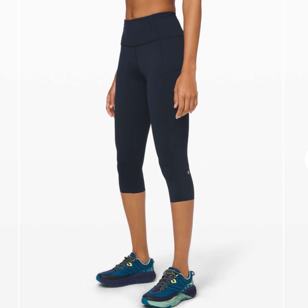 Lululemon Fast and Free Crop 19”